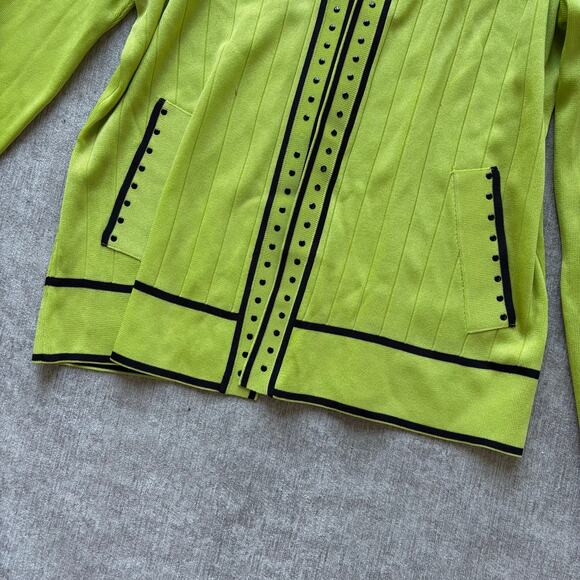 Ming Wang Green Jacket - Picture 2 of 3